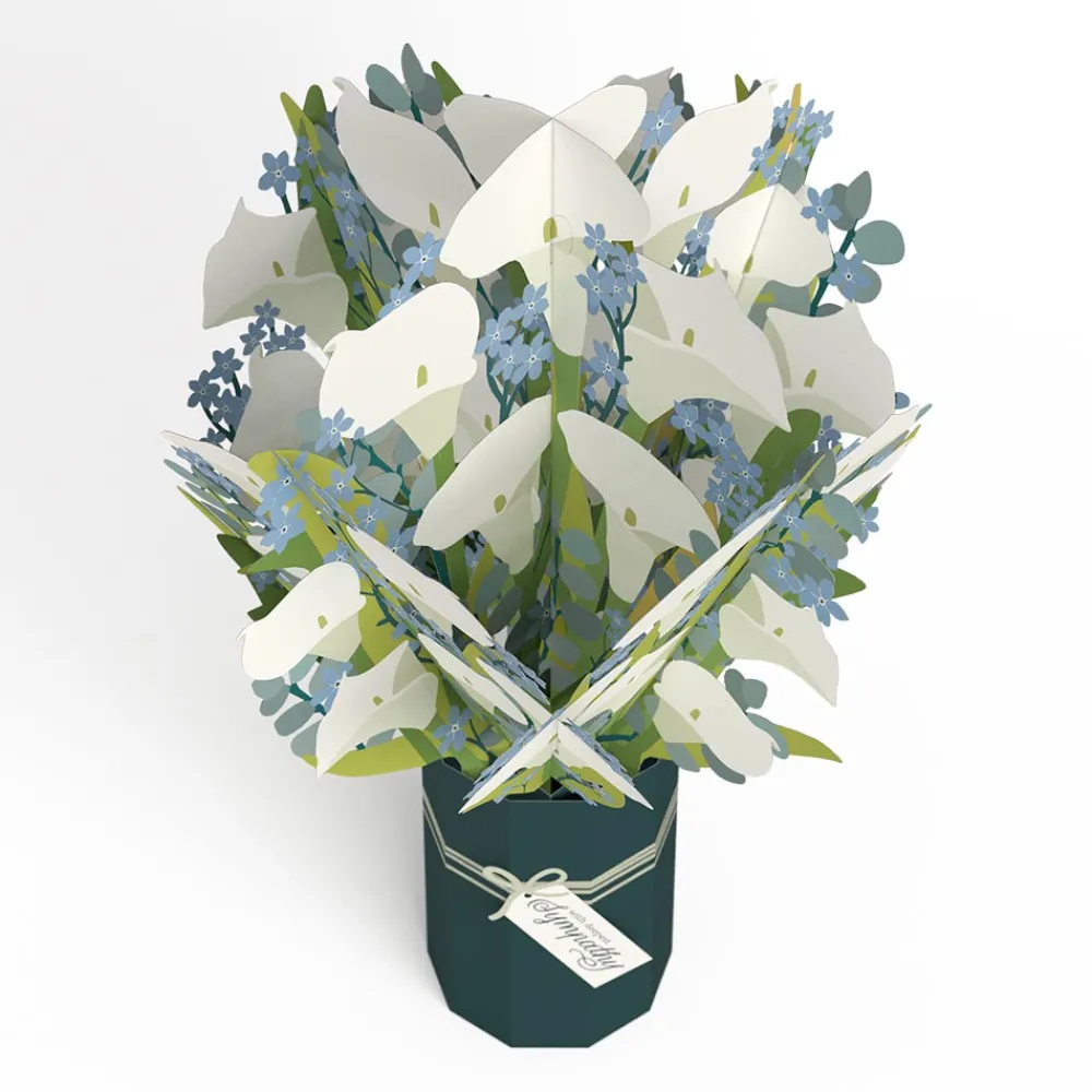 Lovepop Pop-Up Bouquets|Decor|Deepest Sympathy Calla Lilly Bouquet