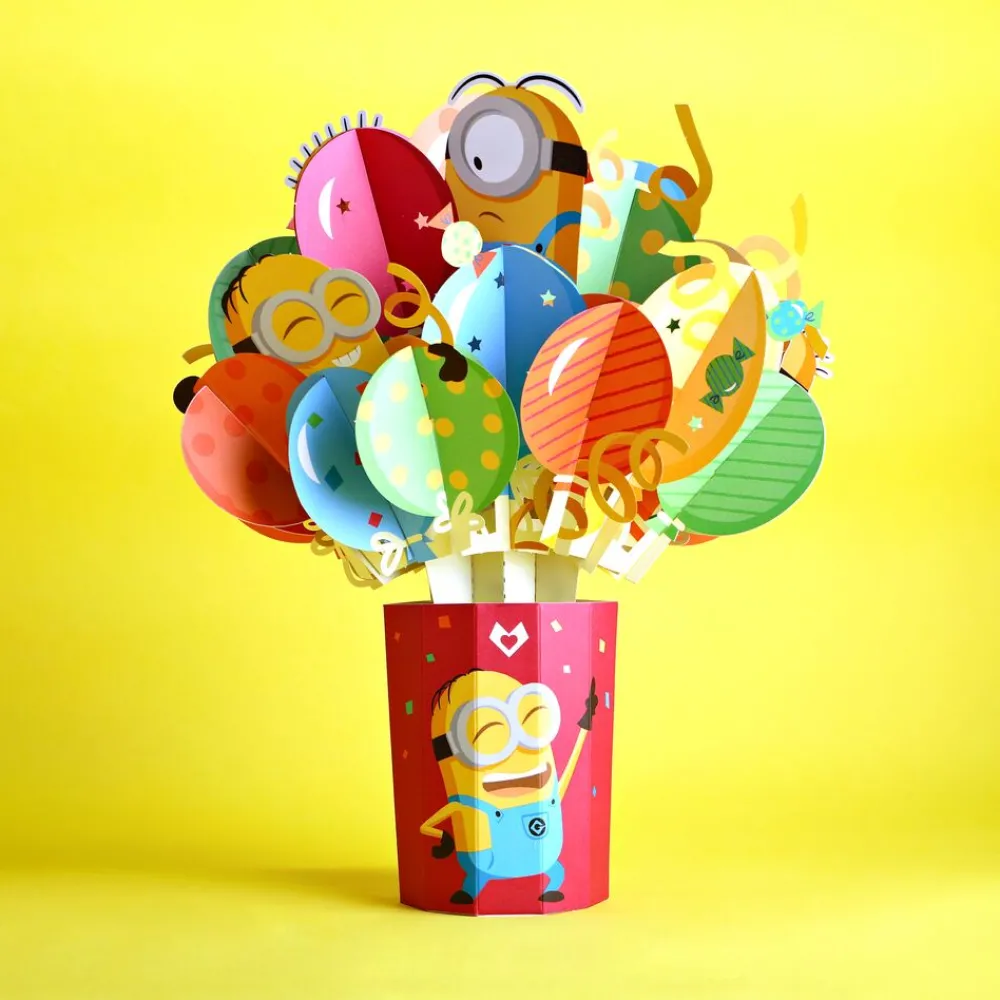 Lovepop Pop-Up Bouquets|Birthday|Despicable Me Minions Birthday Balloon Bouquet