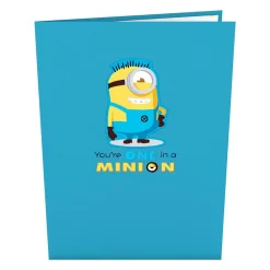 Lovepop Anniversary|Just Because|Despicable Me You're One in a Minion Pop-Up Card