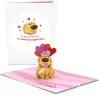 Lovepop Anniversary|Just Because|Disney and Pixar Up Dug Loves You Pop-Up Card