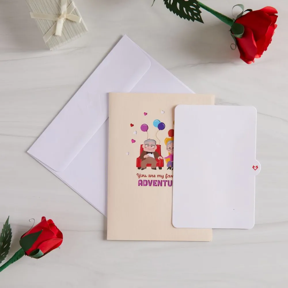 Lovepop Valentine'S Day 2/14|Disney|Disney and Pixar Up My Greatest Adventure Valentine Pop-Up Card