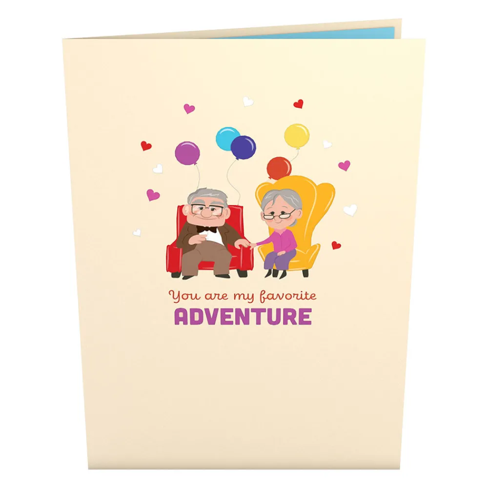 Lovepop Greeting Cards|Anniversary|Disney and Pixar Up My Greatest Adventure Pop-Up Card