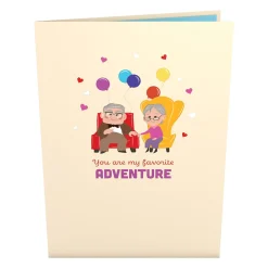 Lovepop Pop-Up Bouquets|Card & Gift Bundles|Disney and Pixar Up My Greatest Adventure Bundle