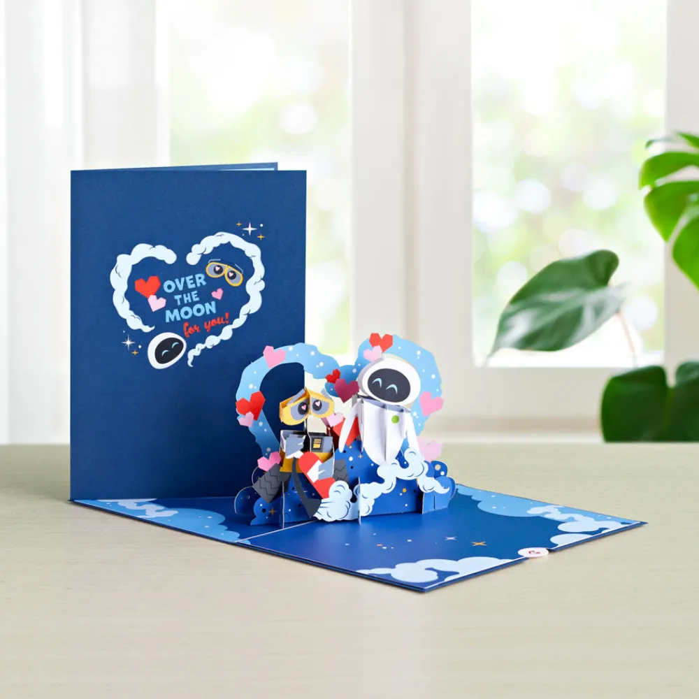 Lovepop Greeting Cards|Anniversary|Disney and Pixar's WALL•E Over The Moon For You Pop-Up Card