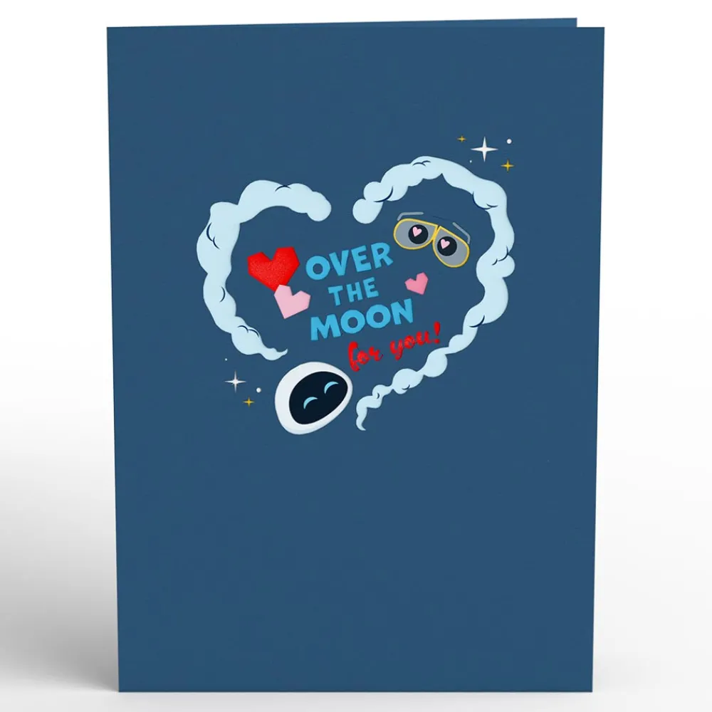 Lovepop Greeting Cards|Anniversary|Disney and Pixar's WALL•E Over The Moon For You Pop-Up Card