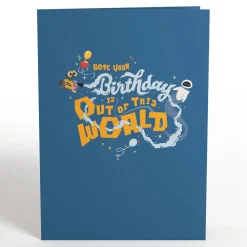 Lovepop Birthday|Disney|Disney and Pixar’s WALL•E Out Of This World Birthday Pop-Up Card