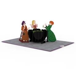 Lovepop Halloween 10/31|Kids|Disney Hocus Pocus I Put a Spell on You Pop-Up Card