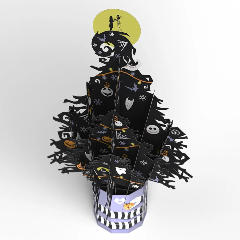 Lovepop Pop-Up Bouquets|Decor|Disney Tim Burton's The Nightmare Before Christmas Holiday Tree Pop-Up Bouquet