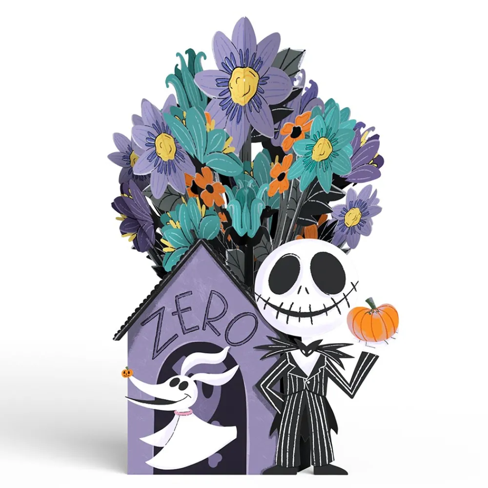 Lovepop Pop-Up Bouquets|Flower Buds|Disney Tim Burton’s The Nightmare Before Christmas Jack Skellington Flower Buds Bouquet