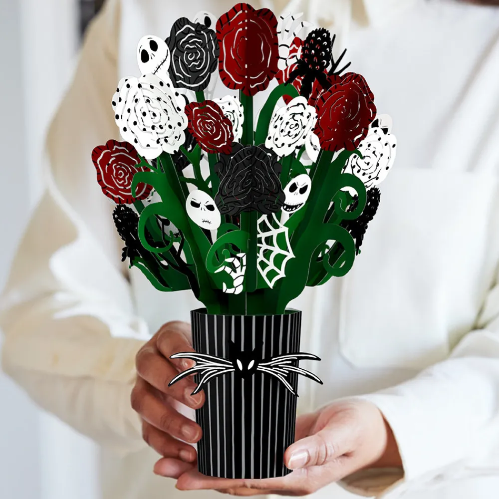 Lovepop Pop-Up Bouquets|Decor|Disney Tim Burton’s The Nightmare Before Christmas Seriously Spooky Bouquet