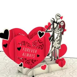 Lovepop Anniversary|Valentine'S Day 2/14|Disney Tim Burton's The Nightmare Before Christmas Love You to Death Pop-Up Card
