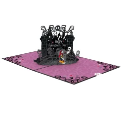 Lovepop Greeting Cards|Valentine'S Day 2/14|Disney Tim Burton's The Nightmare Before Christmas Simply Meant to Be Pop-Up Card