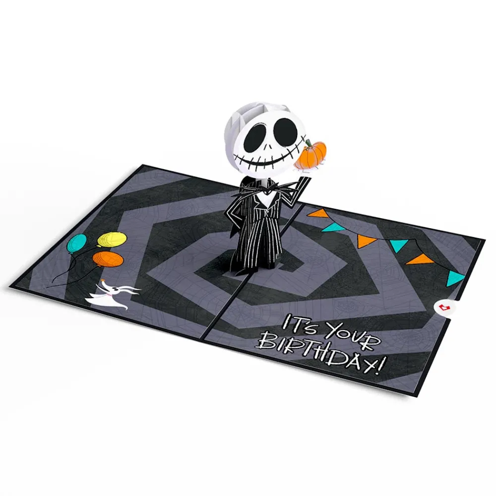 Lovepop Pop-Up Bouquets|Card & Gift Bundles|Disney Tim Burton’s The Nightmare Before Christmas Birthday Pop-Up Card & Flower Buds Bouquet Bundle