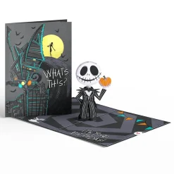 Lovepop Pop-Up Bouquets|Card & Gift Bundles|Disney Tim Burton’s The Nightmare Before Christmas Birthday Pop-Up Card & Flower Buds Bouquet Bundle