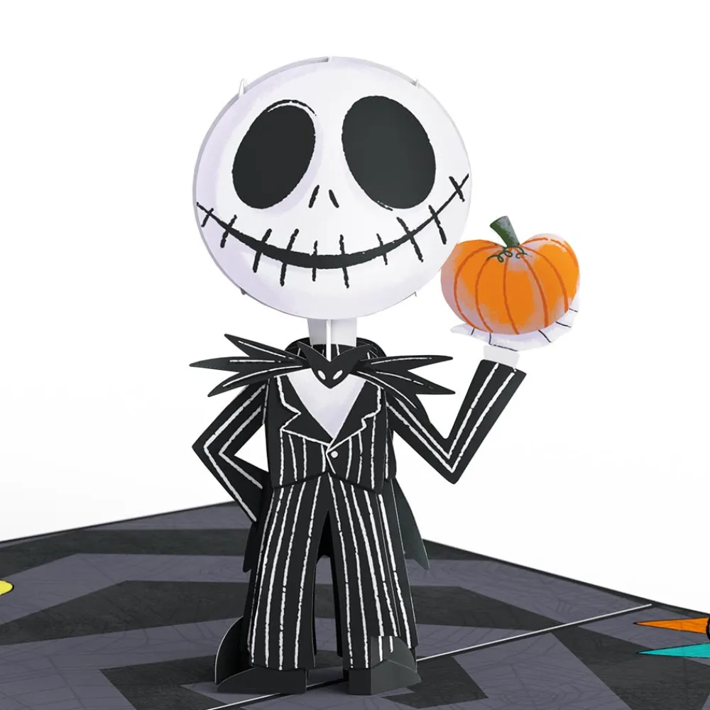 Lovepop Pop-Up Bouquets|Card & Gift Bundles|Disney Tim Burton’s The Nightmare Before Christmas Birthday Pop-Up Card & Flower Buds Bouquet Bundle