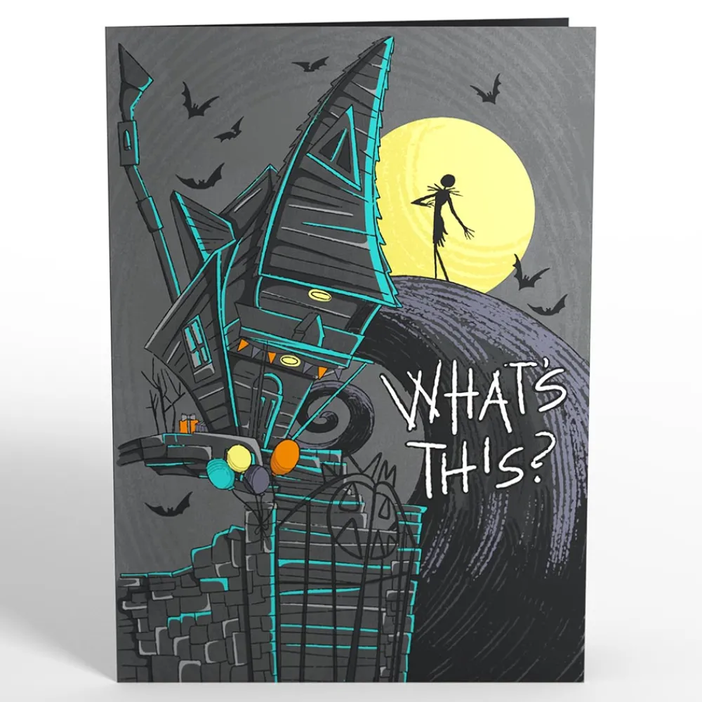 Lovepop Pop-Up Bouquets|Card & Gift Bundles|Disney Tim Burton’s The Nightmare Before Christmas Birthday Pop-Up Card & Flower Buds Bouquet Bundle