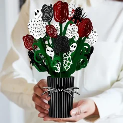 Lovepop Pop-Up Bouquets|Card & Gift Bundles|Disney Tim Burton's The Nightmare Before Christmas Spooky Bundle