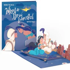 Lovepop Greeting Cards|Valentine'S Day 2/14|Disney’s Aladdin Whole New World Valentine Pop-Up Card