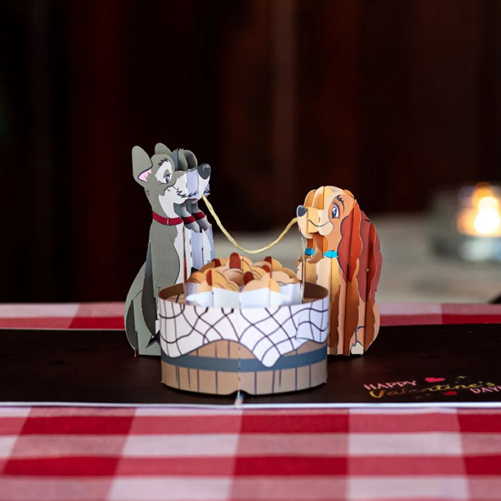 Lovepop Greeting Cards|Valentine'S Day 2/14|Disney's Lady & The Tramp Better Together Pop-Up Card