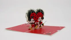 Lovepop Greeting Cards|Anniversary|Disney's Mickey & Minnie Everything is Better with You Pop-Up Card