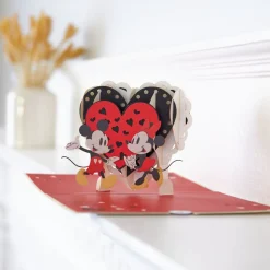 Lovepop Greeting Cards|Anniversary|Disney's Mickey & Minnie Everything is Better with You Pop-Up Card