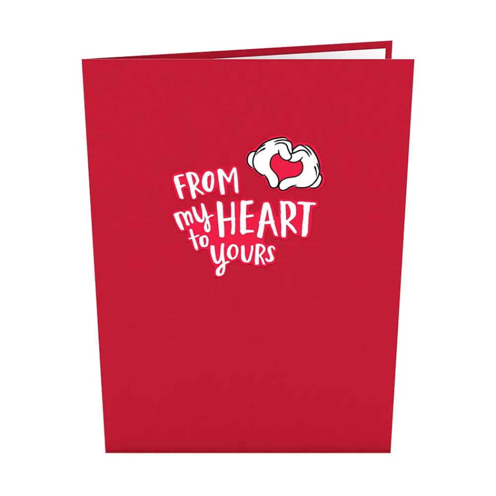 Lovepop Anniversary|Wedding|Disney's Mickey & Minnie Heart-to-Heart Pop-Up Card
