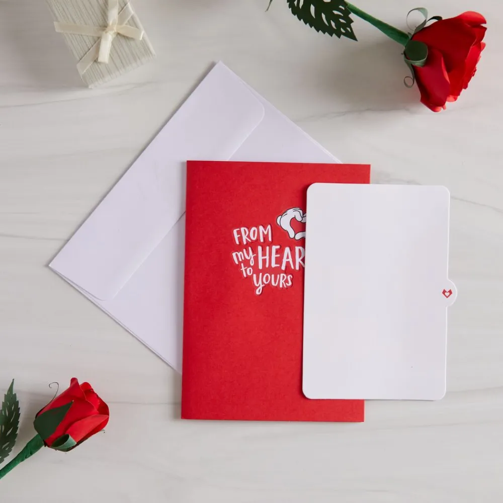 Lovepop Anniversary|Wedding|Disney's Mickey & Minnie Heart-to-Heart Pop-Up Card