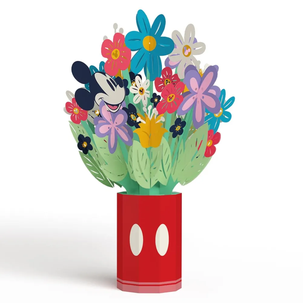 Lovepop Pop-Up Bouquets|Decor|Disney's Mickey Mouse Colorful Blooms Bouquet