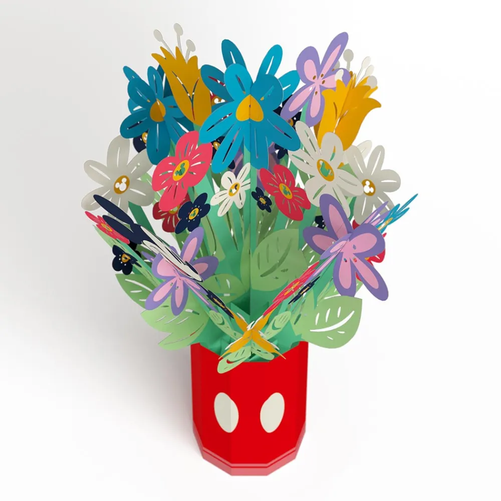 Lovepop Pop-Up Bouquets|Decor|Disney's Mickey Mouse Colorful Blooms Bouquet