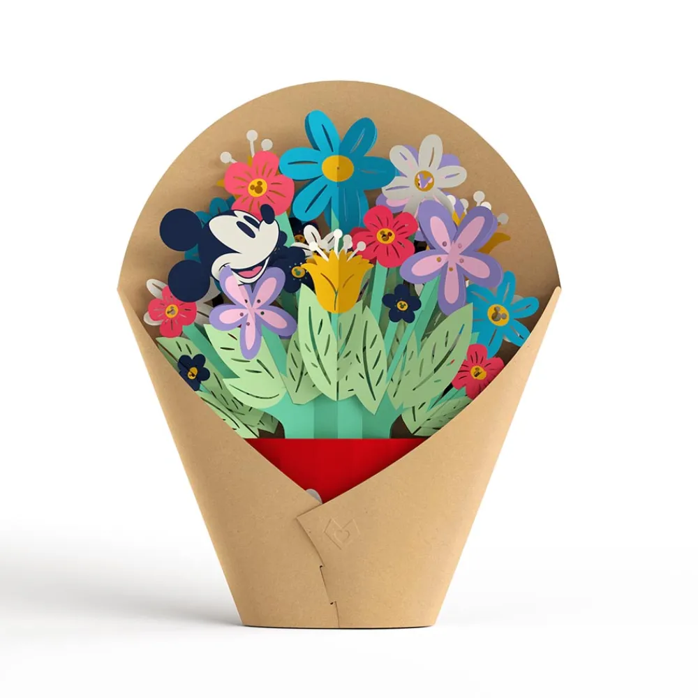 Lovepop Pop-Up Bouquets|Decor|Disney's Mickey Mouse Colorful Blooms Bouquet