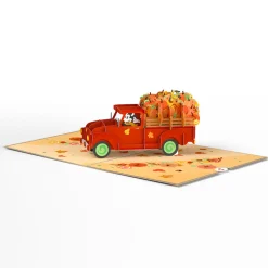Lovepop Thanksgiving 11/27|Kids|Disney's Mickey Mouse Festive Fall Greetings Pop-Up Card
