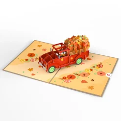 Lovepop Thanksgiving 11/27|Kids|Disney's Mickey Mouse Festive Fall Greetings Pop-Up Card