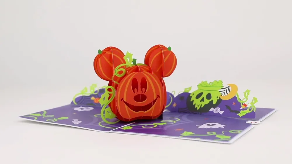 Lovepop Halloween 10/31|Kids|Disney's Mickey Mouse Happy Halloween Pop-Up Card