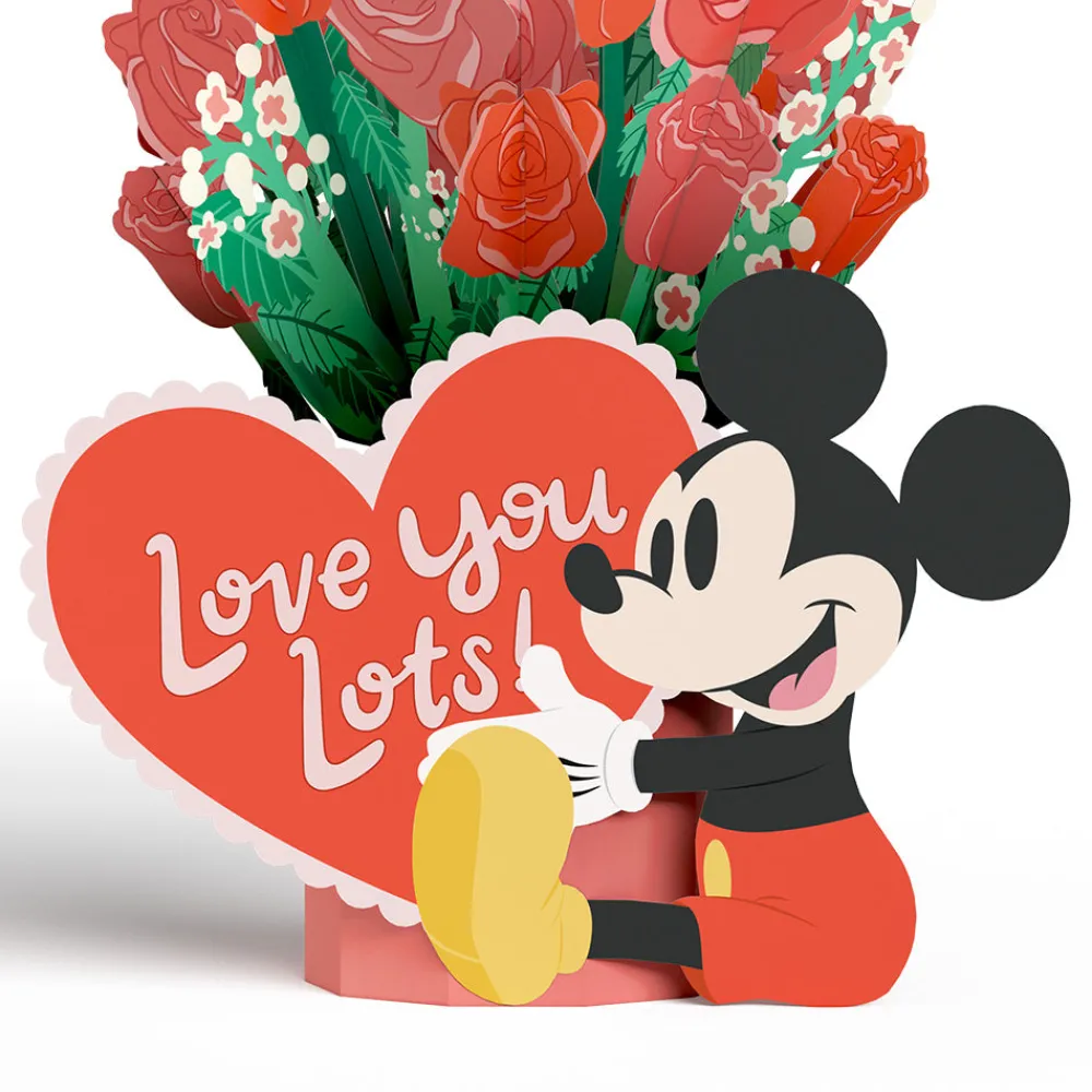 Lovepop Pop-Up Bouquets|Flower Buds|Disney's Mickey Mouse Love You Lots Flower Buds Bouquet