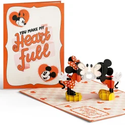Lovepop Pop-Up Bouquets|Card & Gift Bundles|Disney’s Mickey Mouse Love You Lots Pop-Up Card & Flower Buds Bouquet Bundle