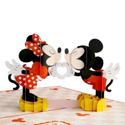 Lovepop Pop-Up Bouquets|Card & Gift Bundles|Disney’s Mickey Mouse Love You Lots Pop-Up Card & Flower Buds Bouquet Bundle