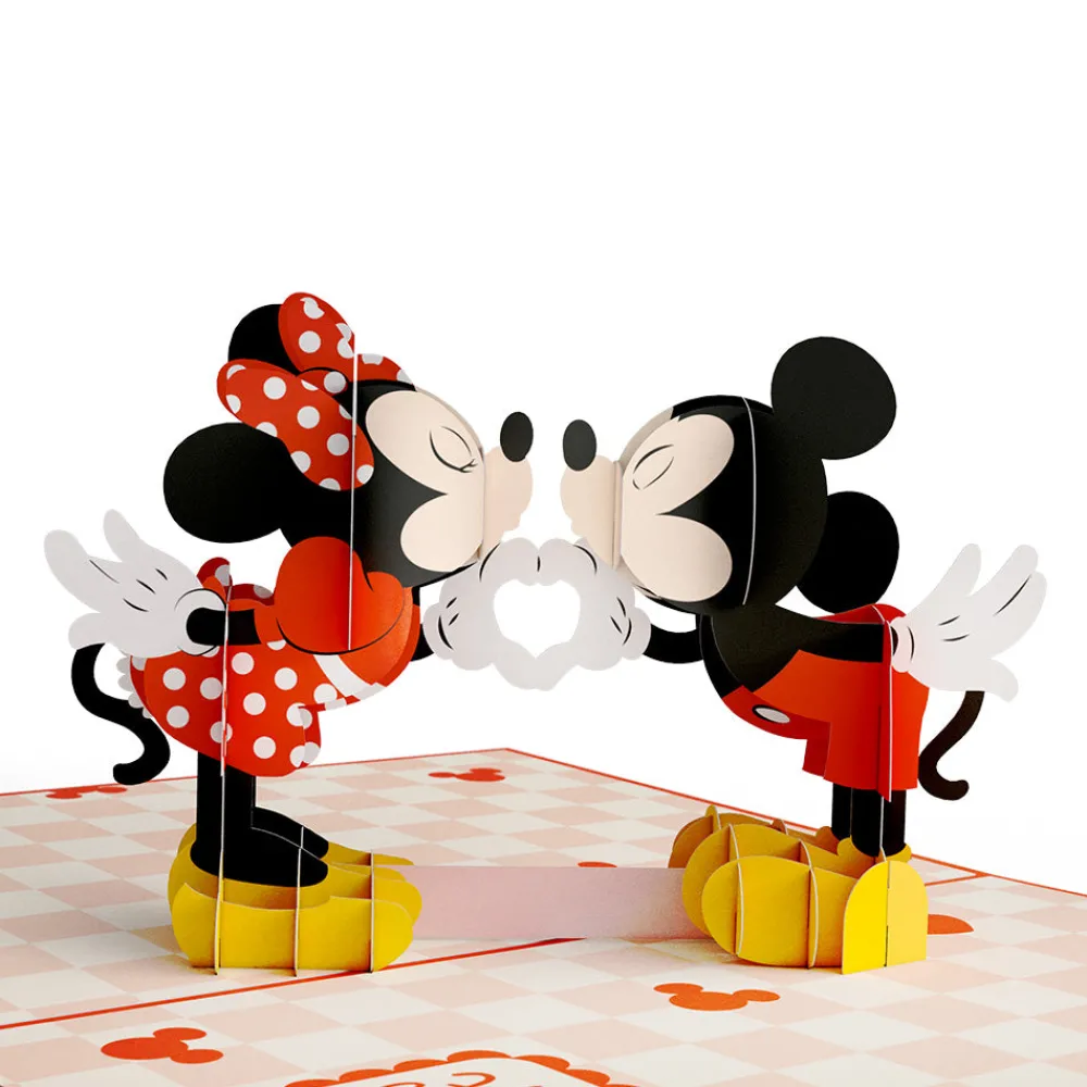 Lovepop Pop-Up Bouquets|Card & Gift Bundles|Disney’s Mickey Mouse Love You Lots Pop-Up Card & Flower Buds Bouquet Bundle
