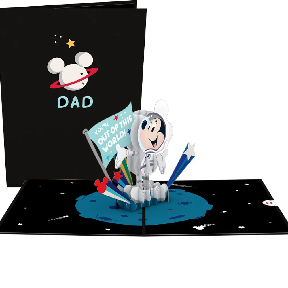 Lovepop Father'S Day 6/15|Dad|Disney's Mickey Mouse: Out of This World Dad Pop-Up Card
