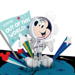 Lovepop Father'S Day 6/15|Dad|Disney's Mickey Mouse: Out of This World Dad Pop-Up Card