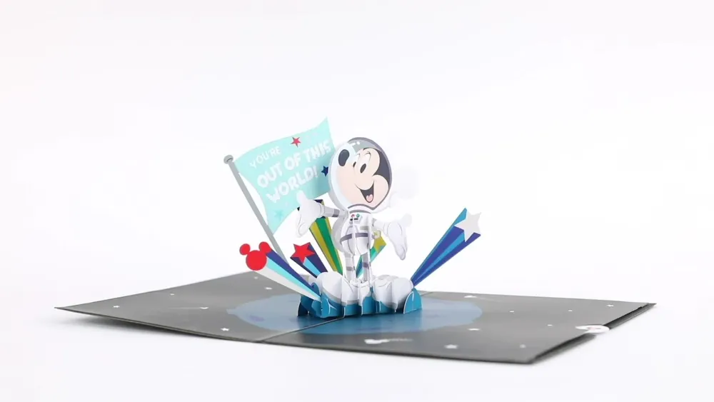 Lovepop Father'S Day 6/15|Dad|Disney's Mickey Mouse: Out of This World Dad Pop-Up Card