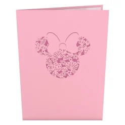 Lovepop Greeting Cards|Just Because|Disney's Minnie Mouse Flower Basket Pop-Up Card