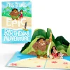 Lovepop Greeting Cards|Birthday|Disney's Moana 2 Epic Birthday Pop-Up Card