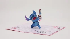 Lovepop Valentine'S Day 2/14|Kids|Disney's Stitch Rockin' Valentine Pop-Up Card