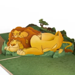 Lovepop Father'S Day 6/15|Dad|Disney's The Lion King Best Dad in the Pride Lands Pop-Up Card