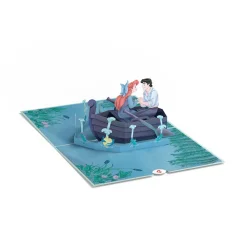 Lovepop Anniversary|Valentine'S Day 2/14|Disney's The Little Mermaid Ariel & Prince Eric Pop-Up Card