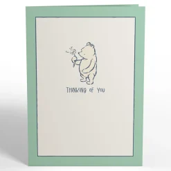 Lovepop Greeting Cards|Sympathy|Disney’s Winnie the Pooh Thinking of You Pop-Up Card