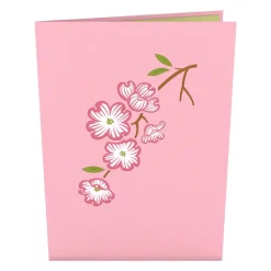 Lovepop Anniversary|Wedding|Dogwood Love Scene Purple Same Sex Male Pop-Up Card