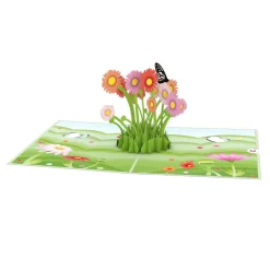 Lovepop Greeting Cards|Easter 4/20|Easter Daisy Patch Pop-Up Card