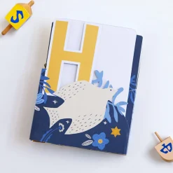 Lovepop Decor|Hanukkah 12/14|Elegant Happy Hanukkah Loooooong Card™ (Expands to 2 feet)