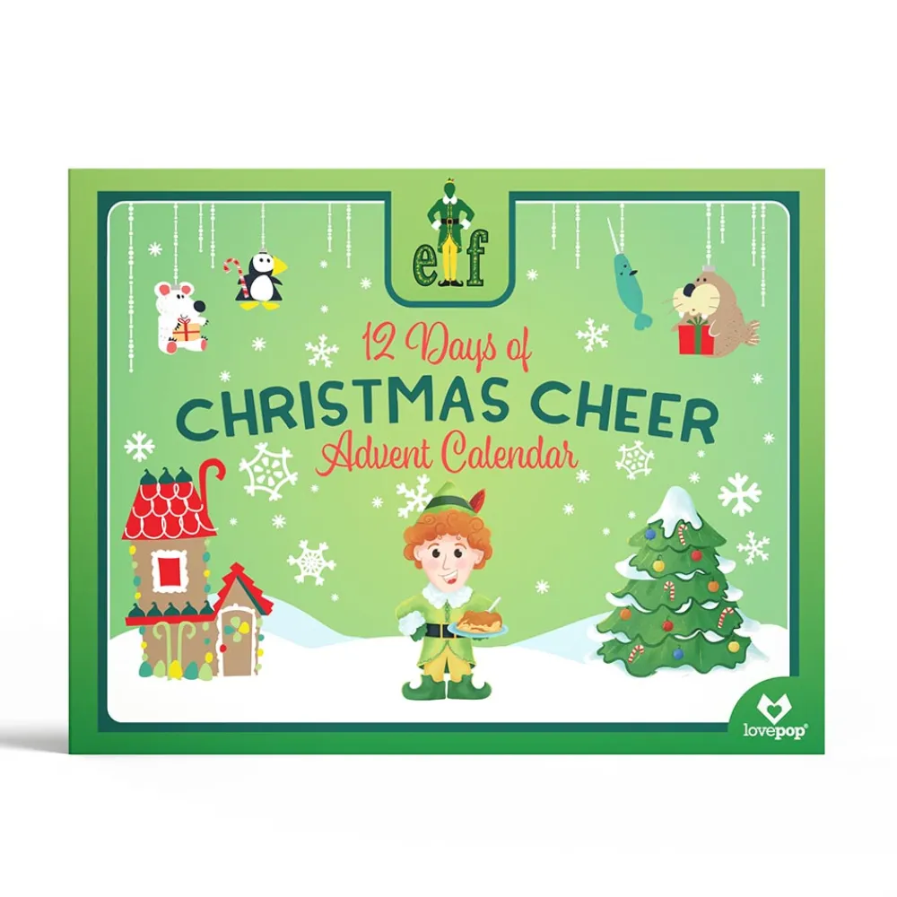 Lovepop Advent Calendars|Christmas 12/25|Elf 12 Days of Christmas Cheer Advent Calendar